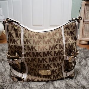 Michael Kors monogram shoulder bag